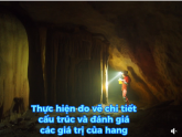 Một số hình ảnh về hoạt động giám sát tình trạng bảo tồn hang động vịnh Hạ Long