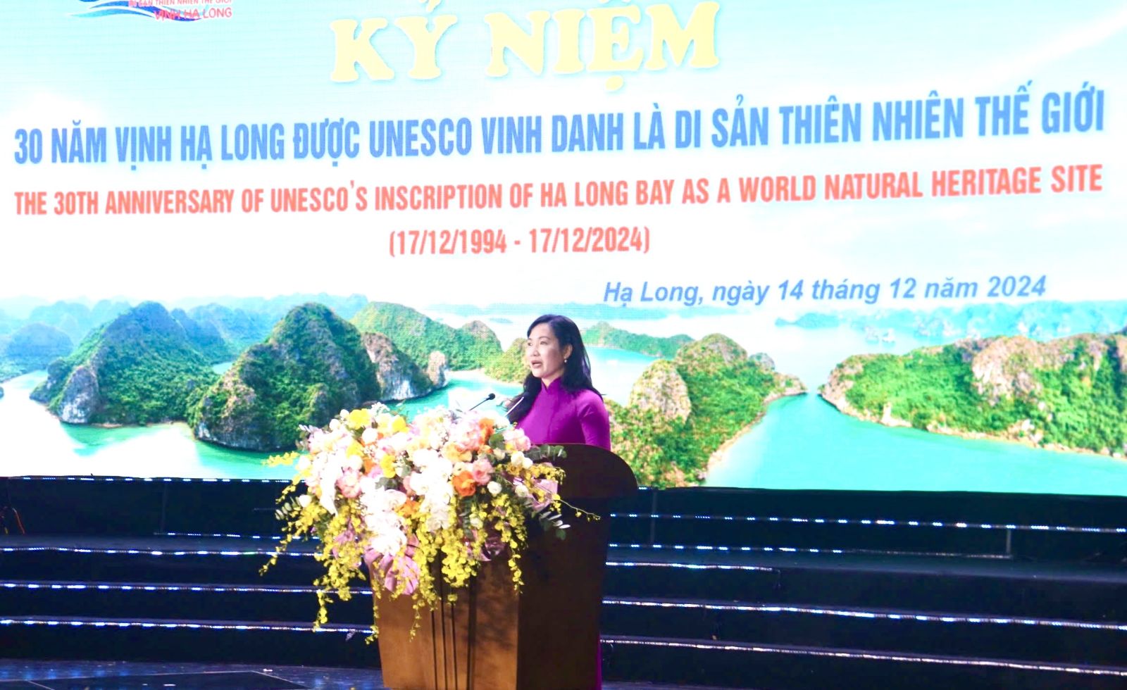 Quảng Ninh tổ chức kỷ niệm 30 năm vịnh Hạ Long được UNESCO vinh danh là Di sản thiên nhiên thế giới