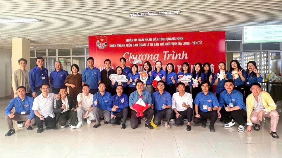 Thanh niên Ban Quản lý Di sản thế giới vịnh Hạ Long – Yên Tử “Hiến máu tình nguyện Xuân 2026” và hành trình về nguồn