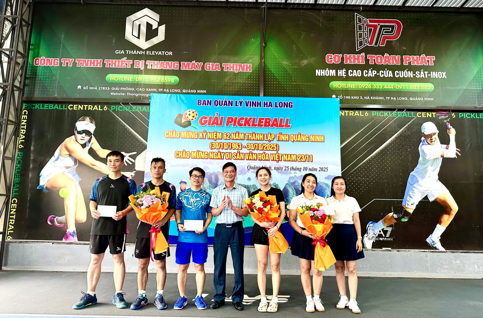 Giải Pickleball Ban Quản lý vịnh Hạ Long năm 2025