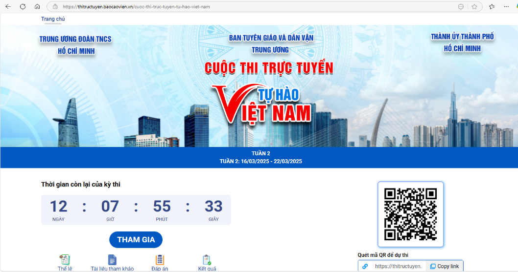 Cuộc thi trực tuyến “Tự hào Việt Nam”