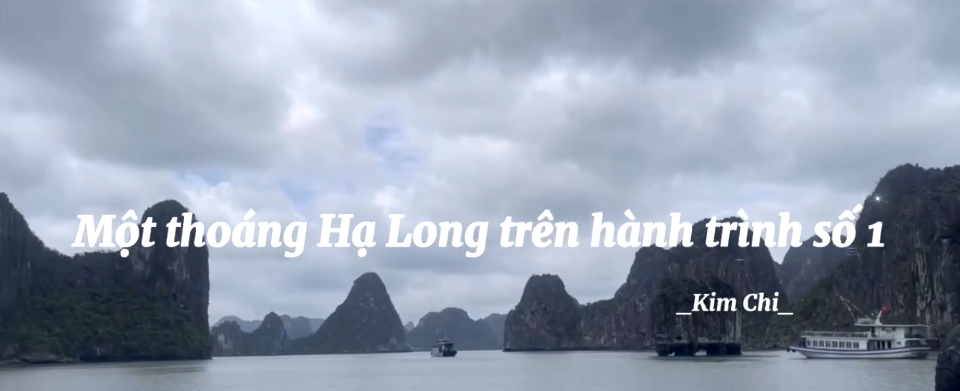 Một thoáng Hạ Long trên hành trình số 1
