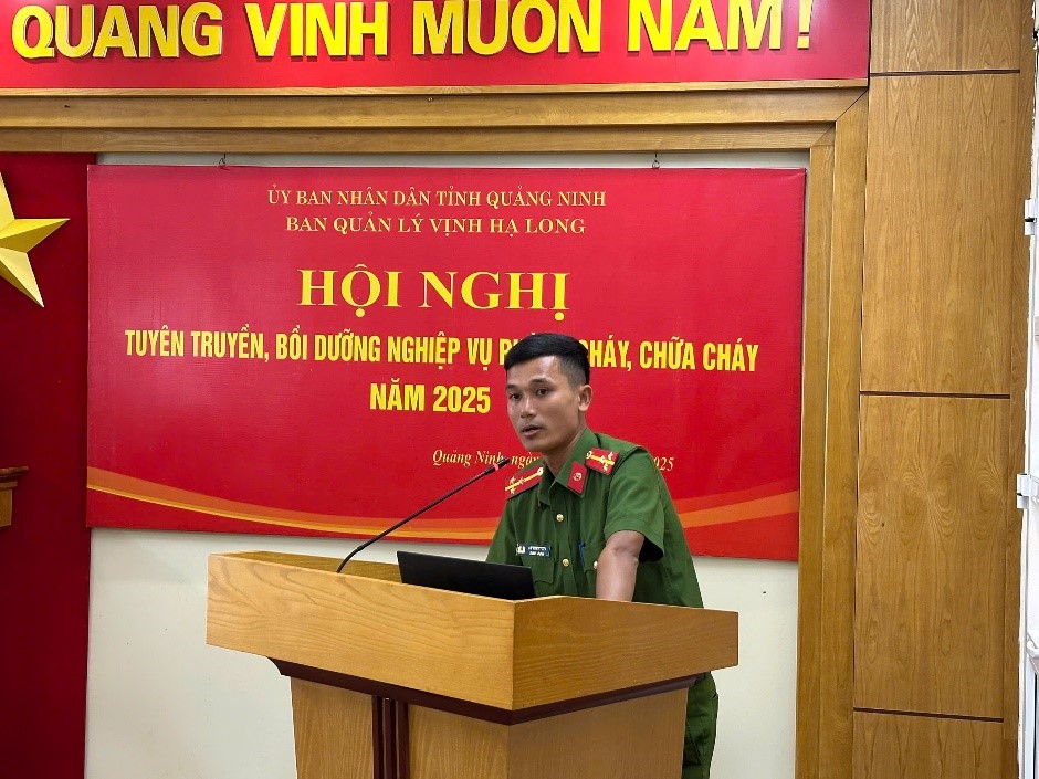 Bồi dưỡng nghiệp vụ phòng cháy chữa cháy năm 2025