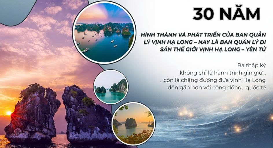 Hành trình 30 năm bảo tồn và phát huy giá trị di sản thiên nhiên thế giới vịnh Hạ Long