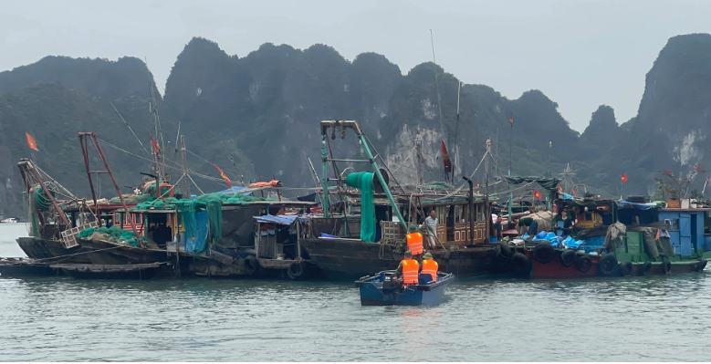 Quảng Ninh xử mạnh tàu chở khách đi tour trái phép trên vịnh Hạ Long