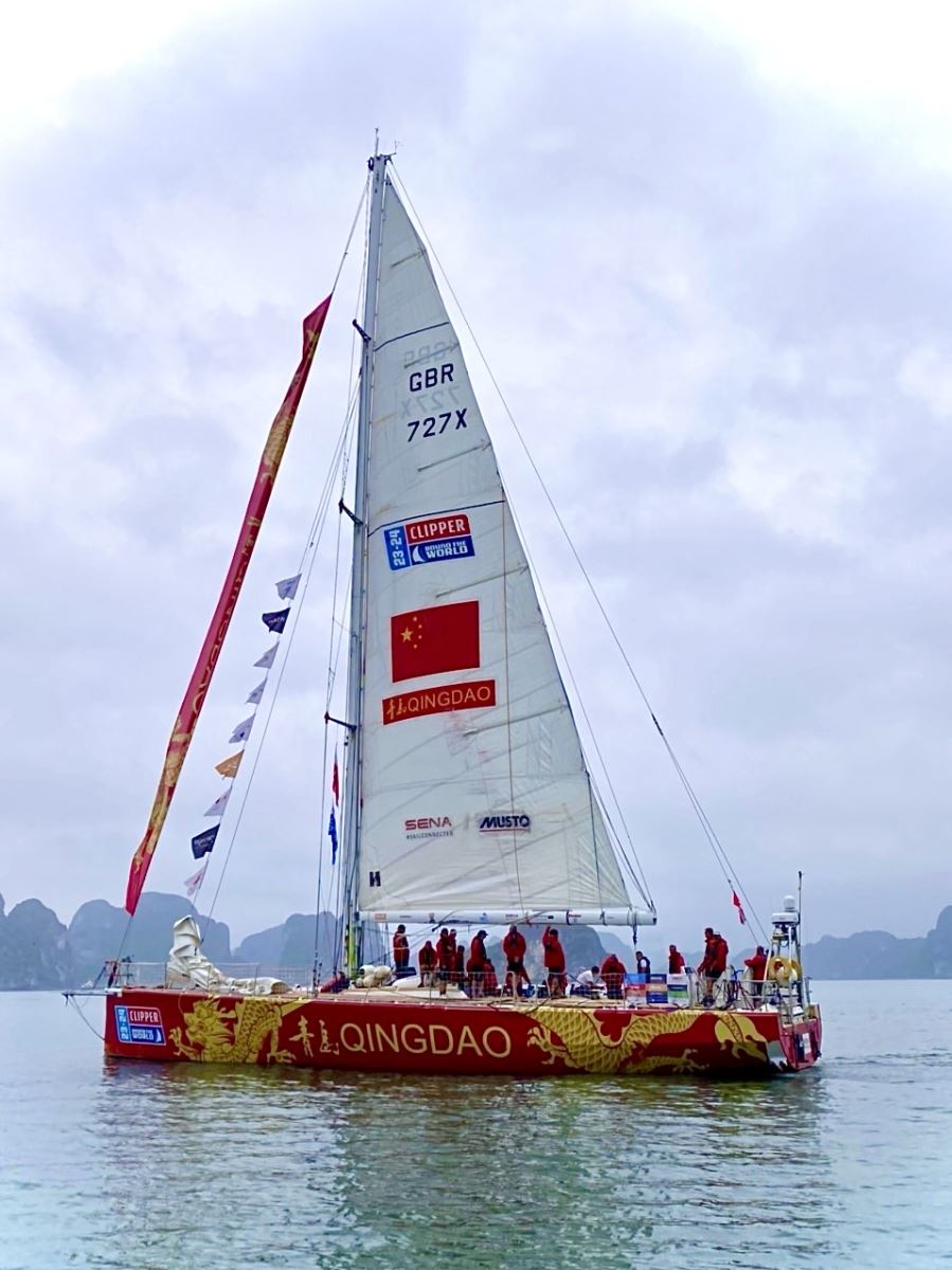 Các đội đua đầu tiên Cuộc đua thuyền buồm vòng quanh thế giới Clipper Race mùa giải 2023 – 2024 đến Hạ Long