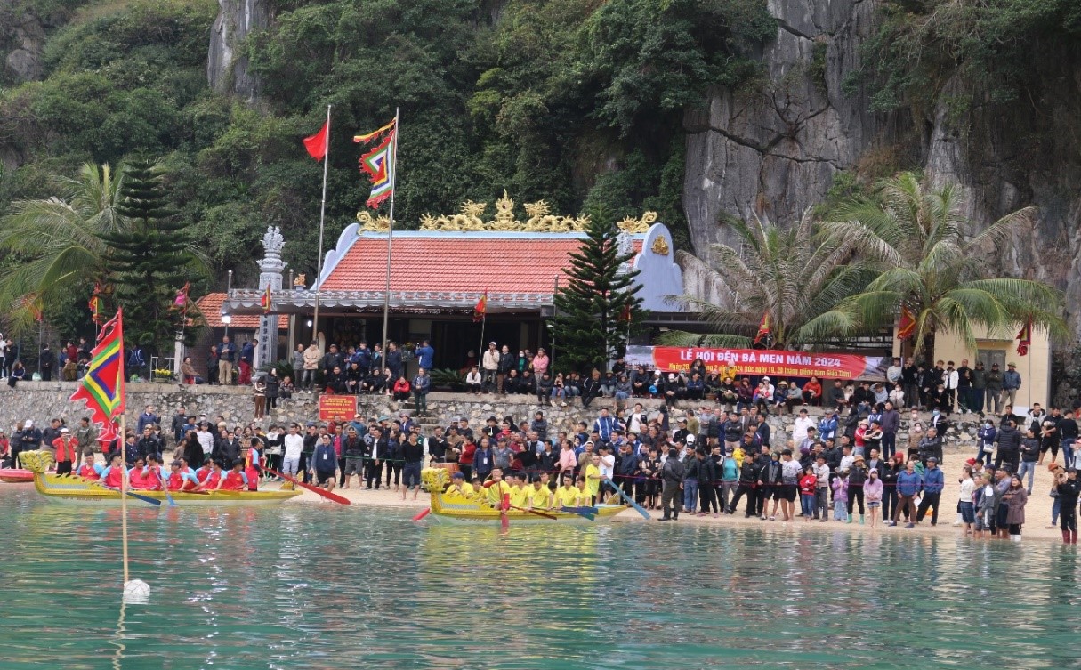 Lễ hội đền Bà Men, nét văn hoá của ngư dân vạn chài Hạ Long, Cát Bà